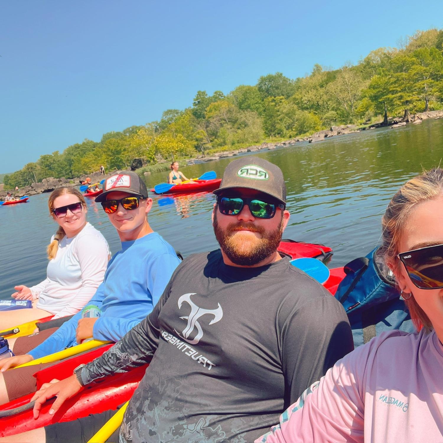 River trip with our best friends!