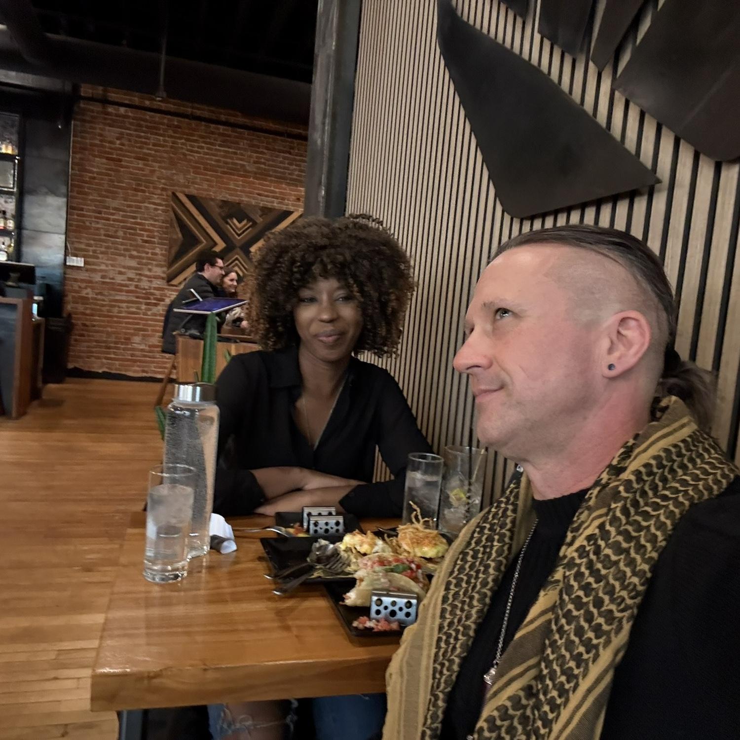 Silly photos during breakfast date🥰