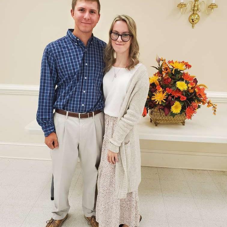 First day we went to Church together!