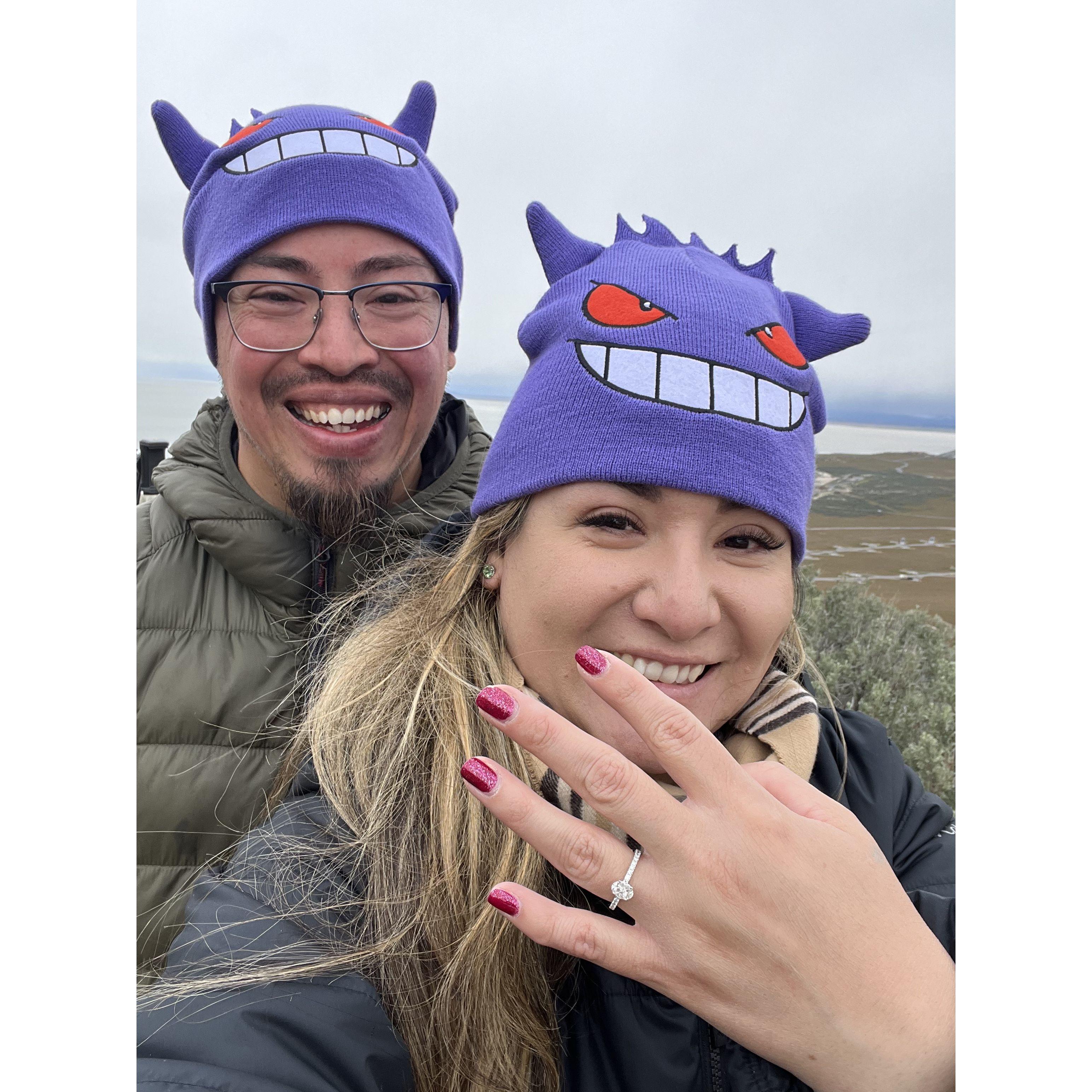 He planned the perfect vacation. Ending with a proposal.