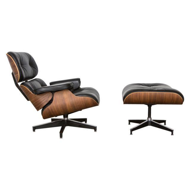Eames Style Lounge Chair & Ottoman