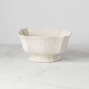 Lenox French Perle White Centerpiece Bowl