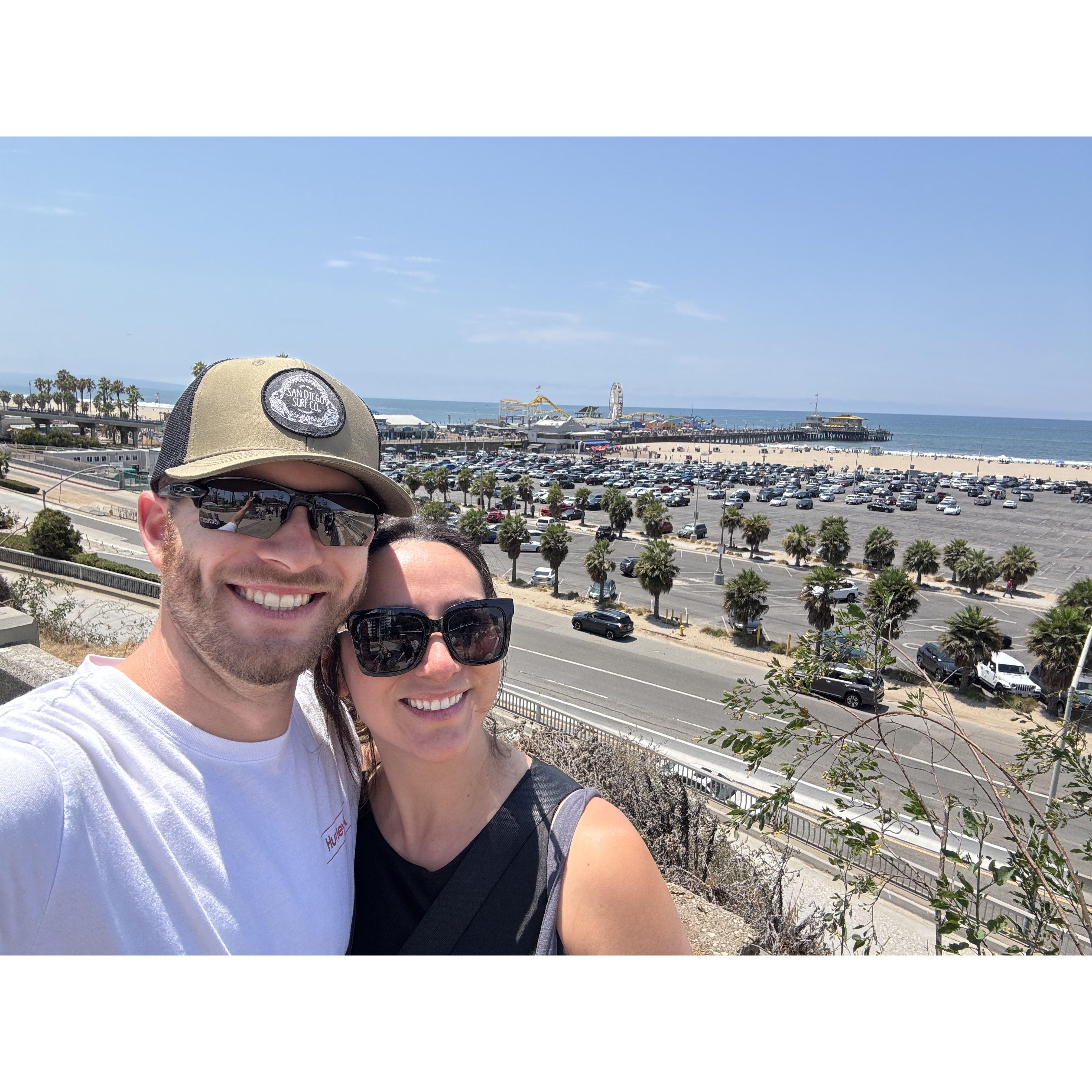 First trip to Santa Monica