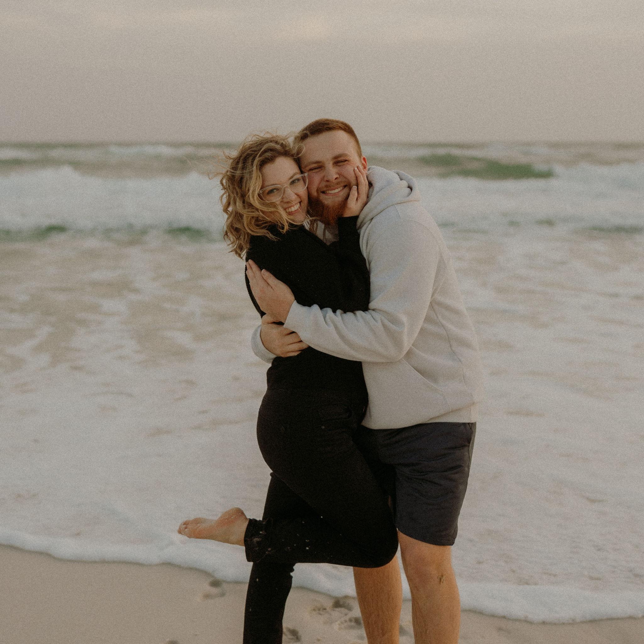From the first day we "met." Photo by Rachel Traxler Photography