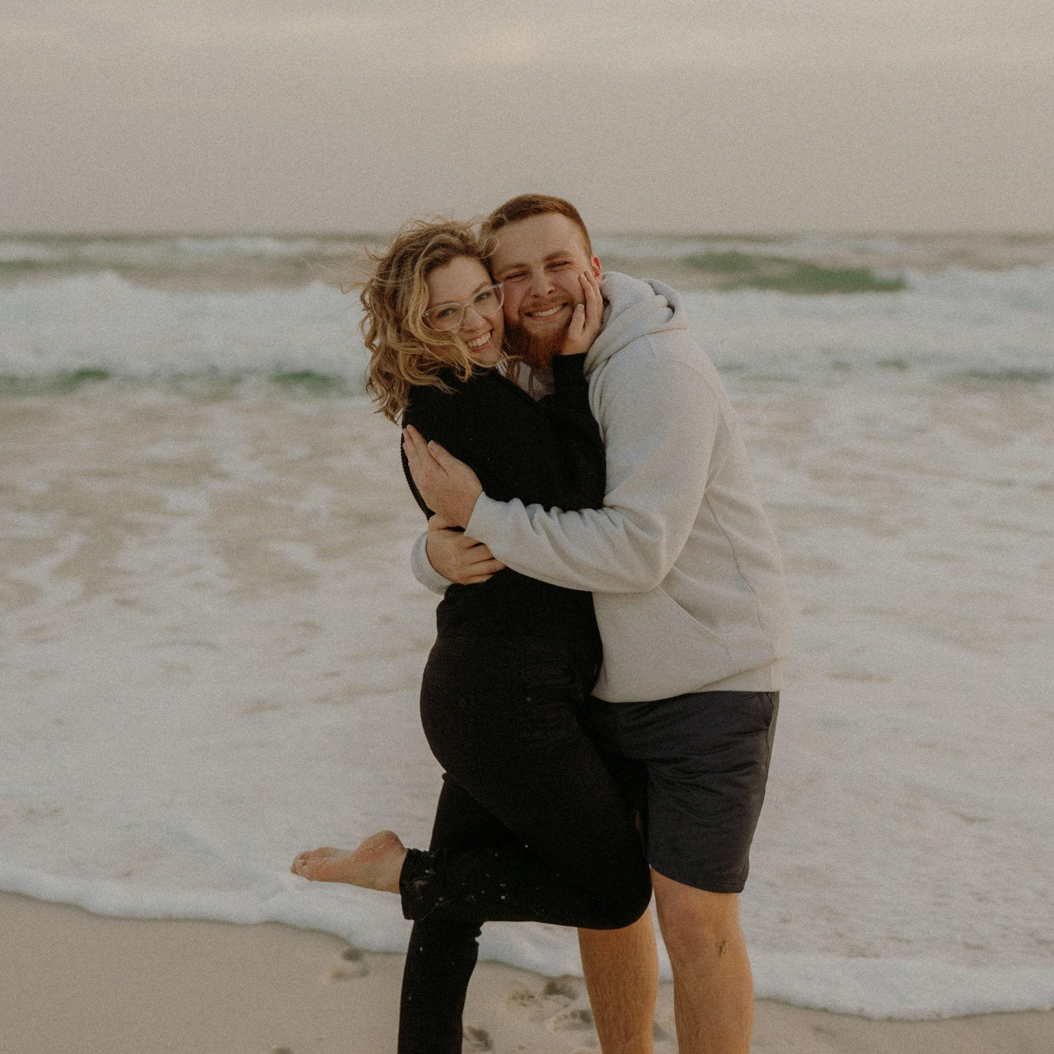 From the first day we "met." Photo by Rachel Traxler Photography
