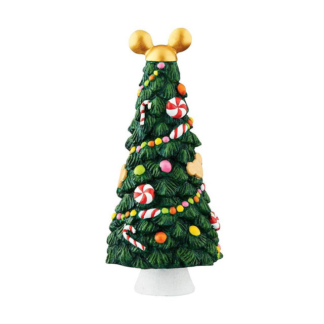 Department 56 Disney Village Mickey's Candy Resin Tree Accessory Figurine