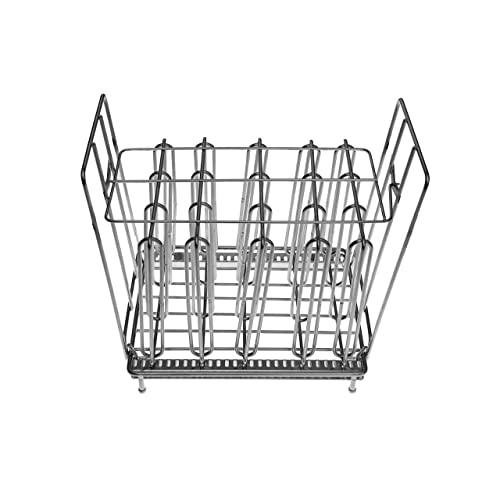 LIPAVI Sous Vide Rack with Anti Float - Model L10X - Adjustable, Collapsible, Ensures even warming - 316L Stainless Steel