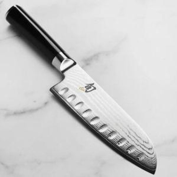 Shun Classic 7" Hollow Edge Santoku Knife