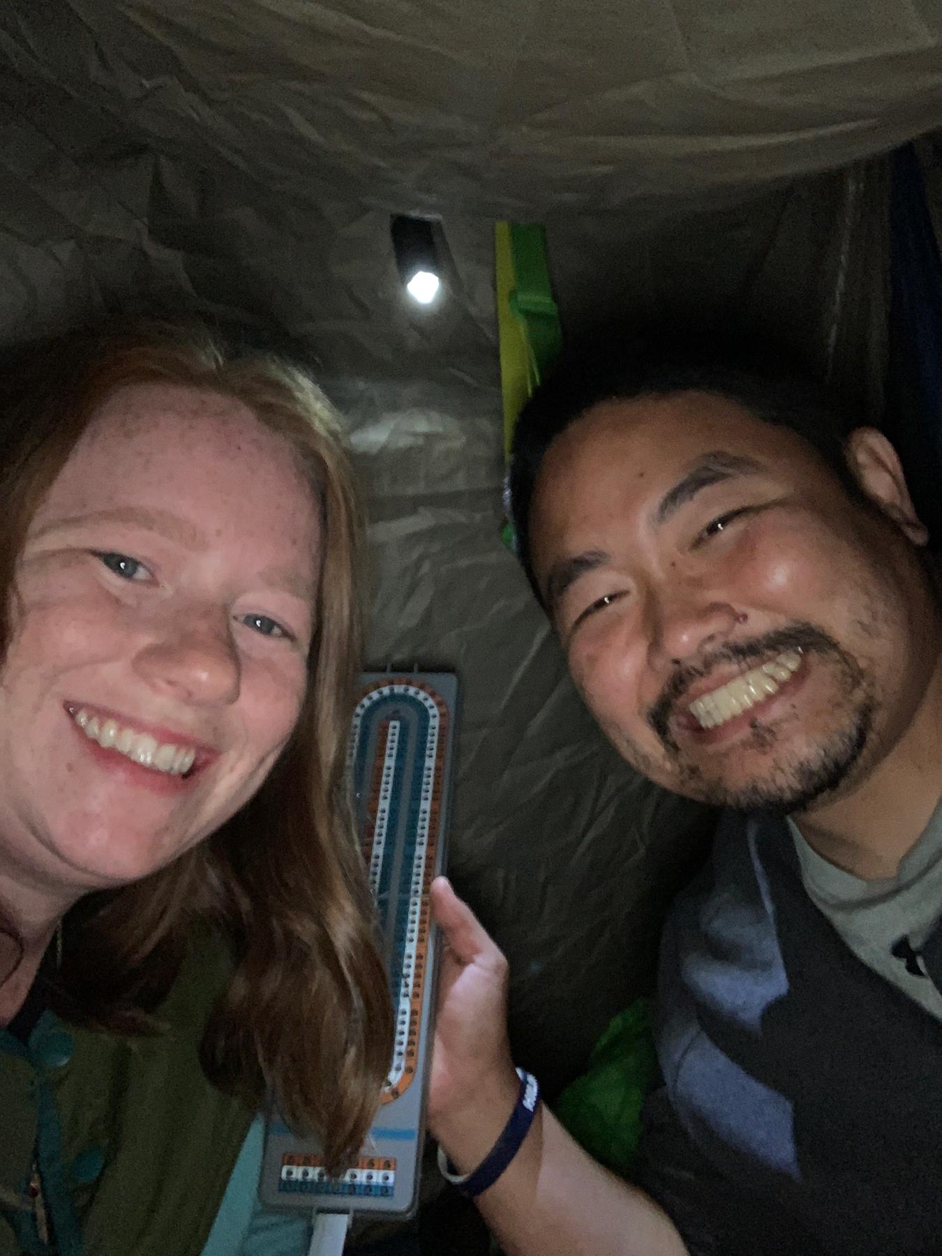 Camping cribbage