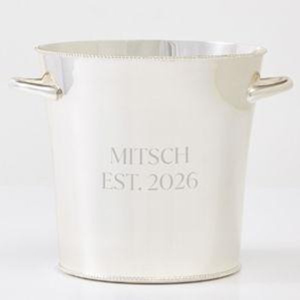 Celebration Beaded Ice Bucket