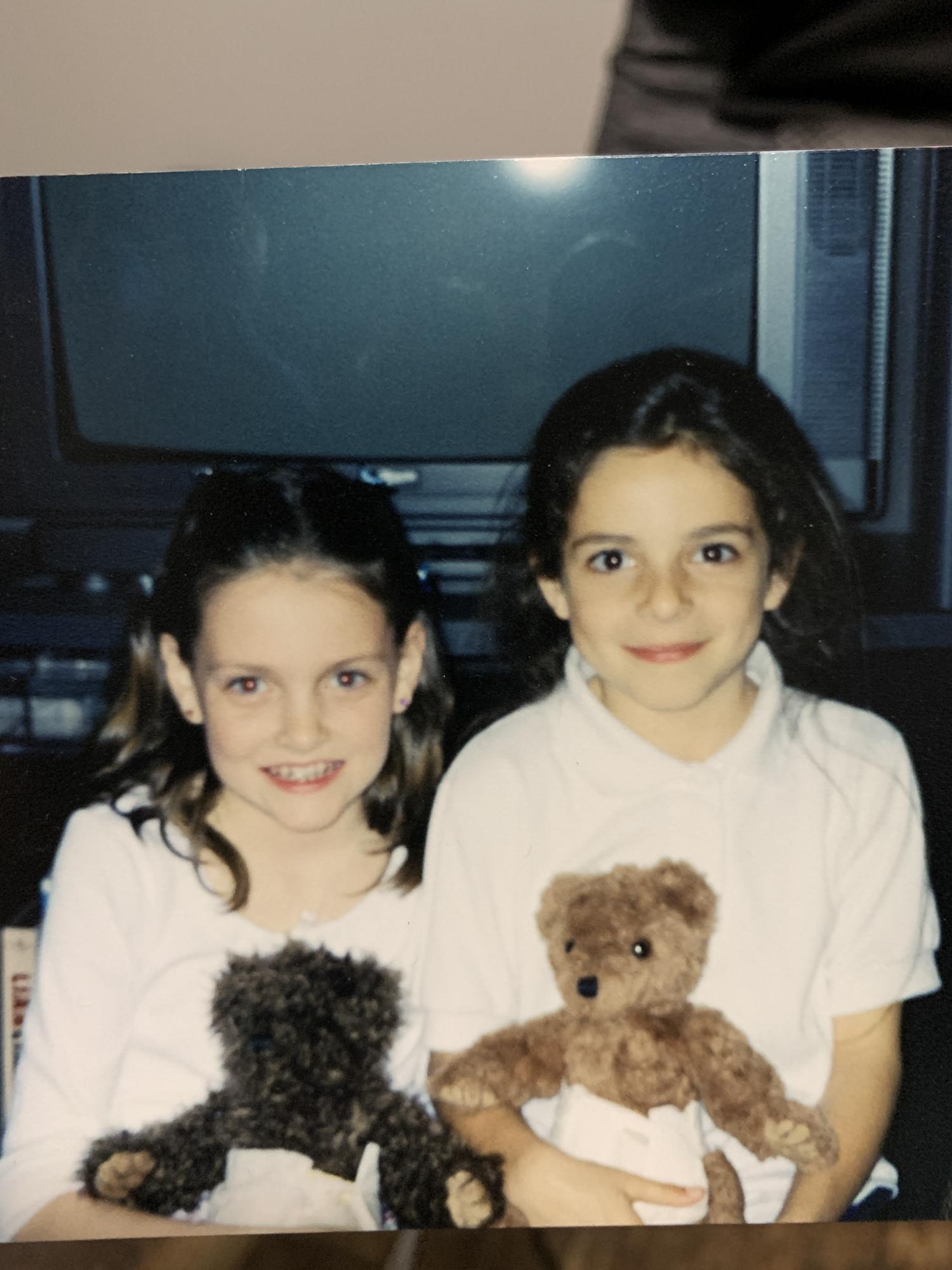 Cecily and bridesmaid Cami