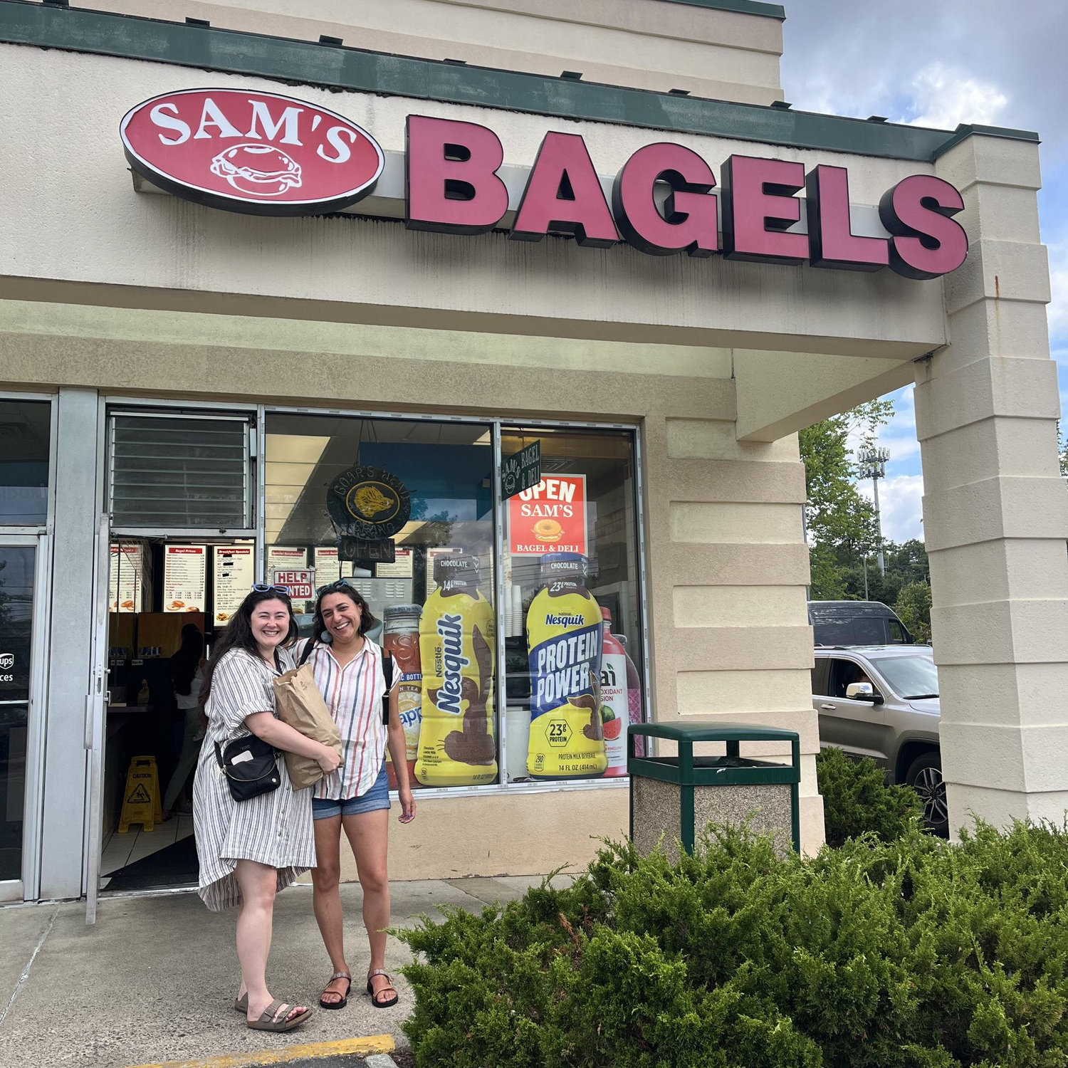 The famous Sam's Bagels in NJ