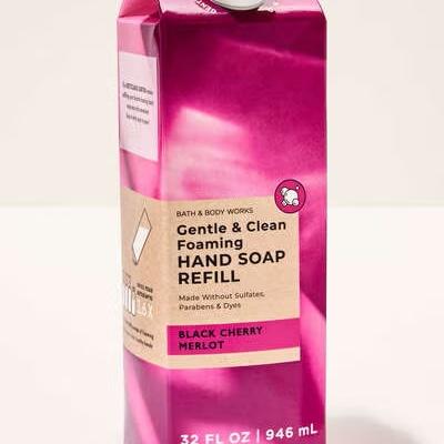 Black Cherry Merlot Hand Soap Refill