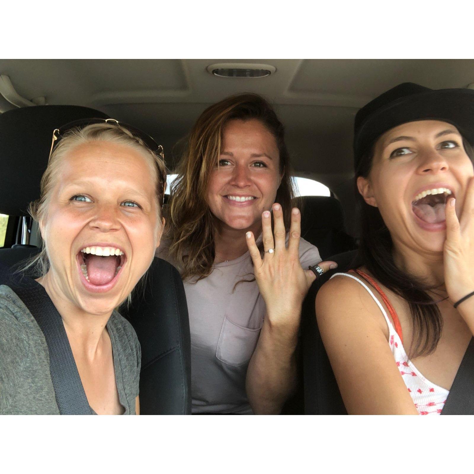 Cousins found out... 💍😍