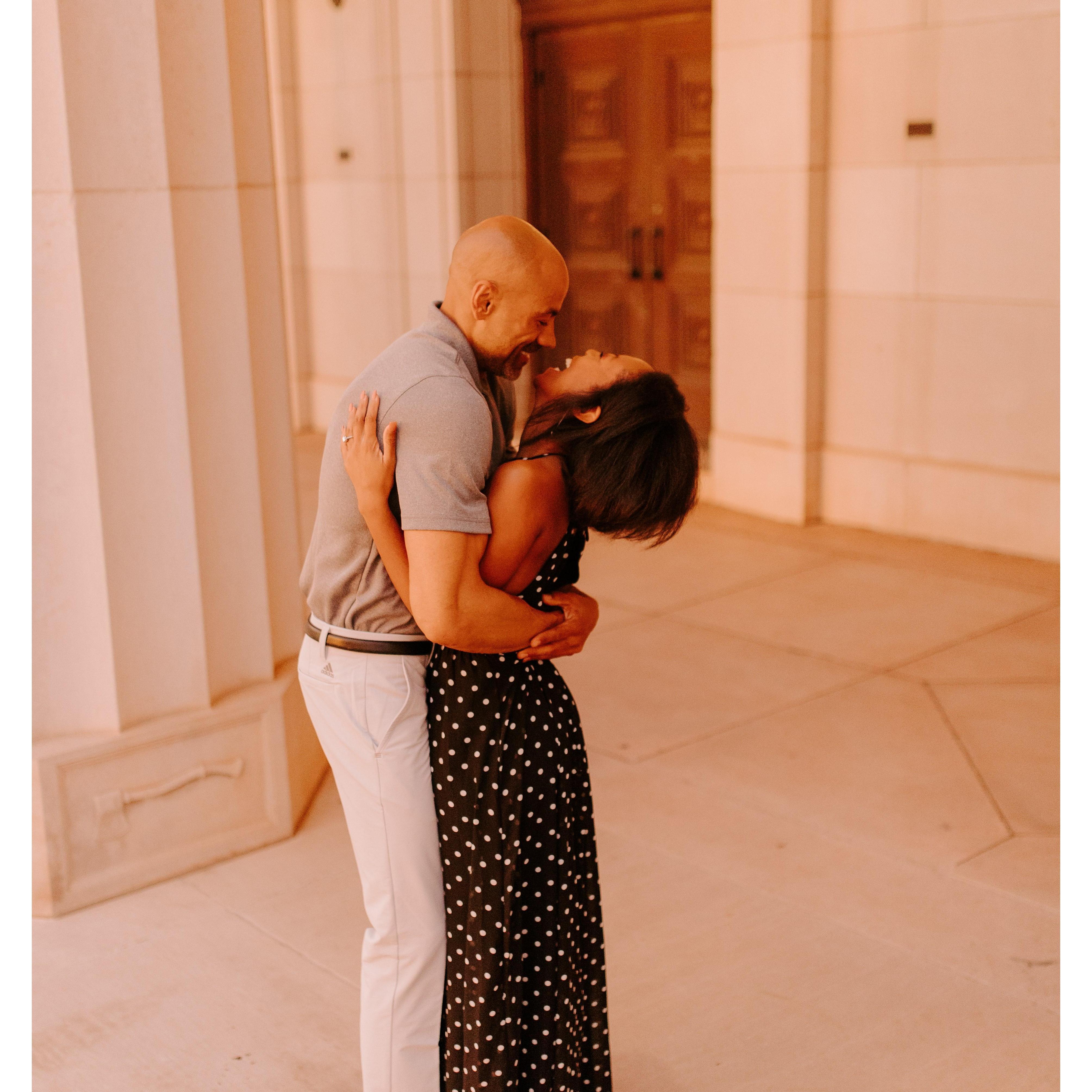 Hold me close and whisper sweet smiles