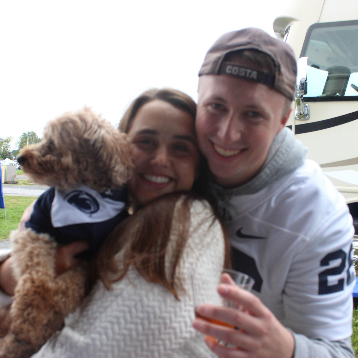 PSU tailgate with Bella
