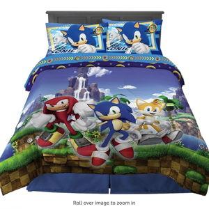 Sonic Full Size Bedding Set For Bennett's Room