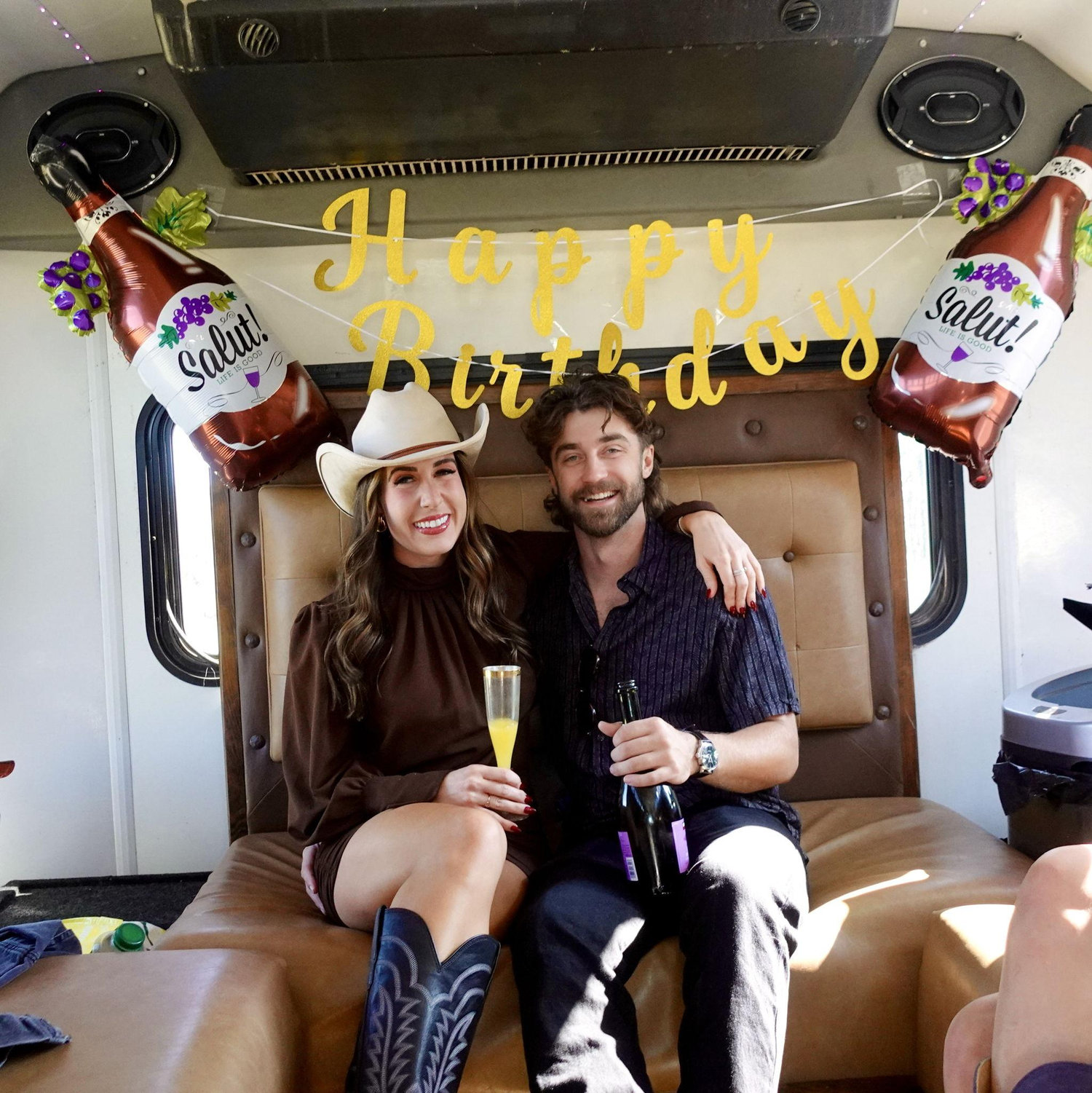Celebrating Katy's birthday in Fredericksburg, TX with a winery day!