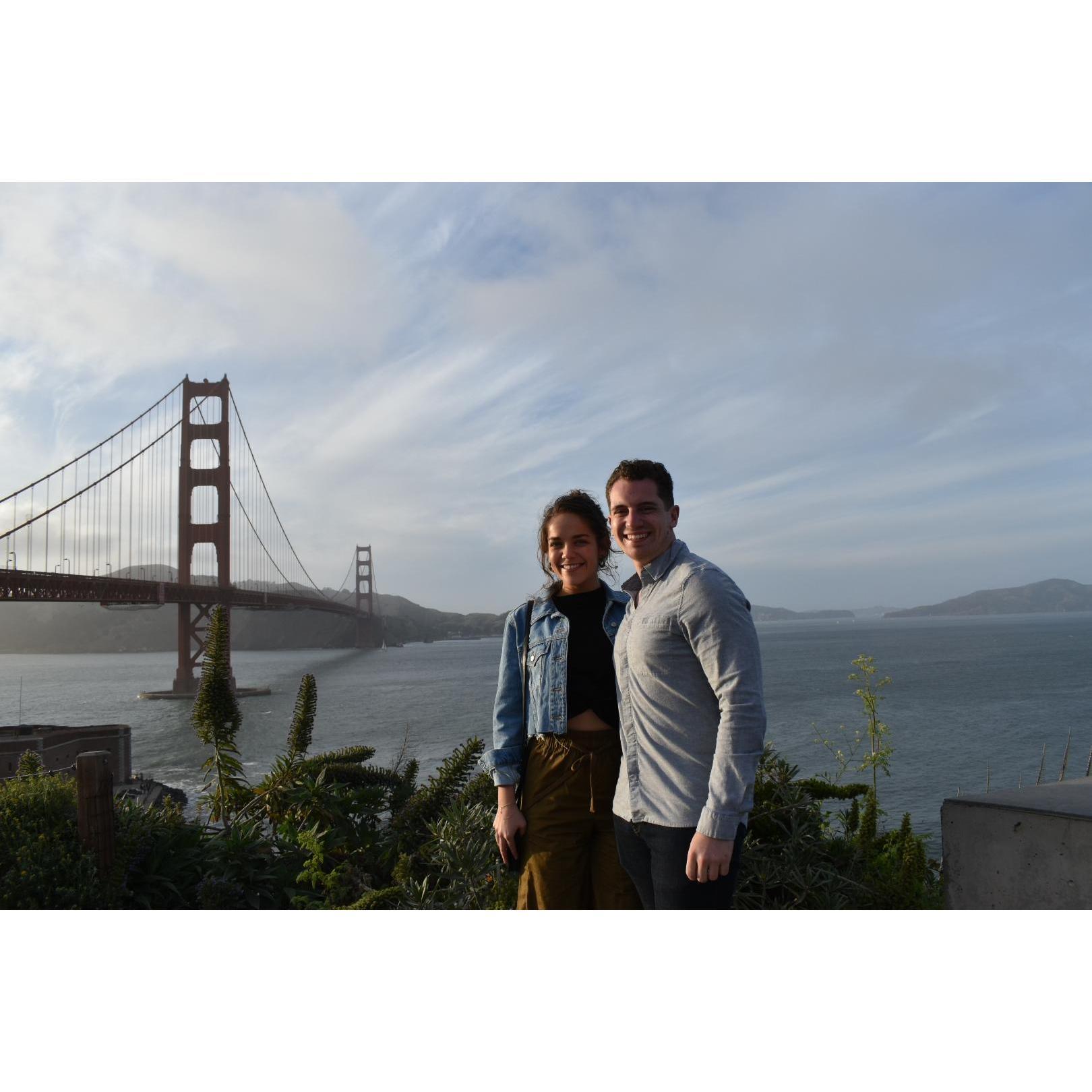 San Francisco for our 2nd Anniversary