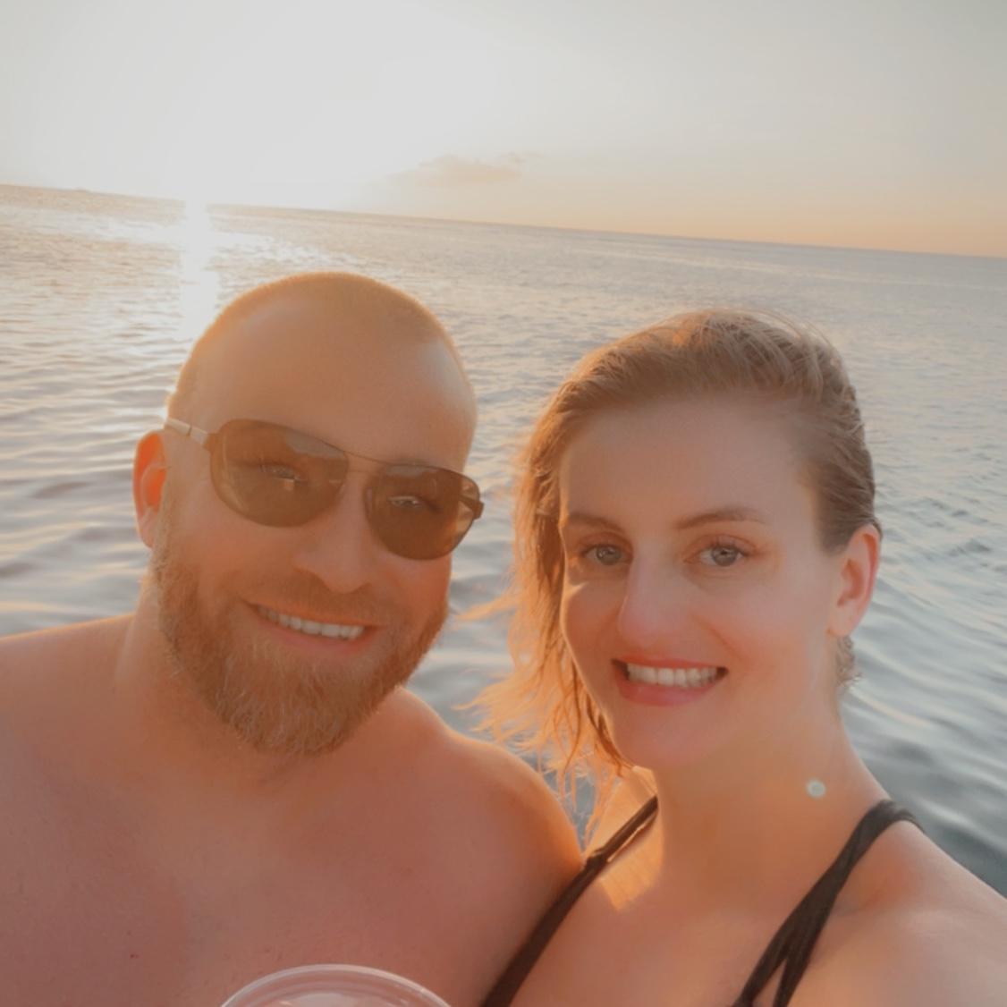 Sunset in St. Lucia