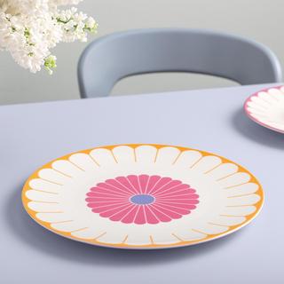 Fleur Large Round Serving Platter