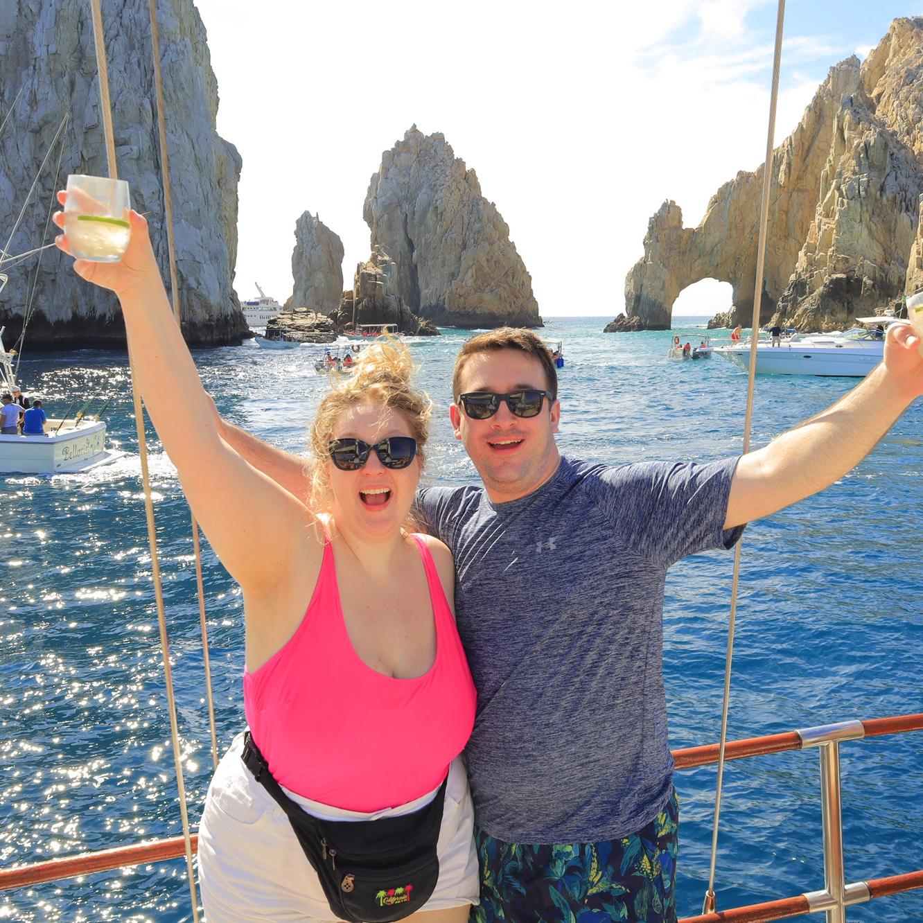 Brad & Amber Dawn in Cabo, 2022
