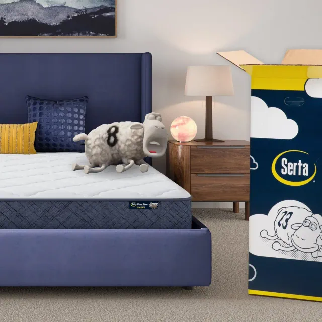 Serta Five Star Mattress 8" Medium | King