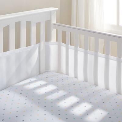 BreathableBaby® Breathable Mesh Crib Liner in White
