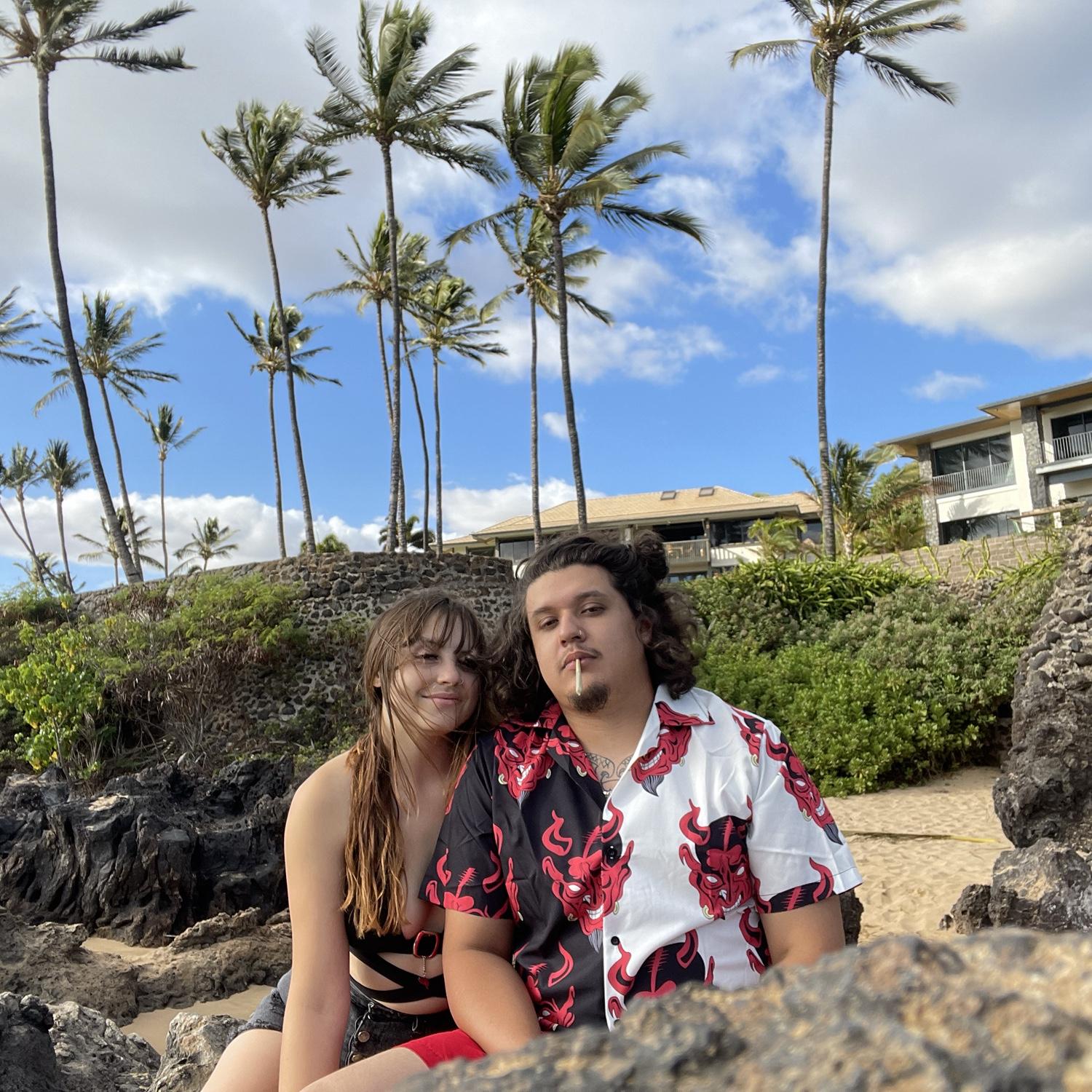 In Hawaii for our 4 year anniversary