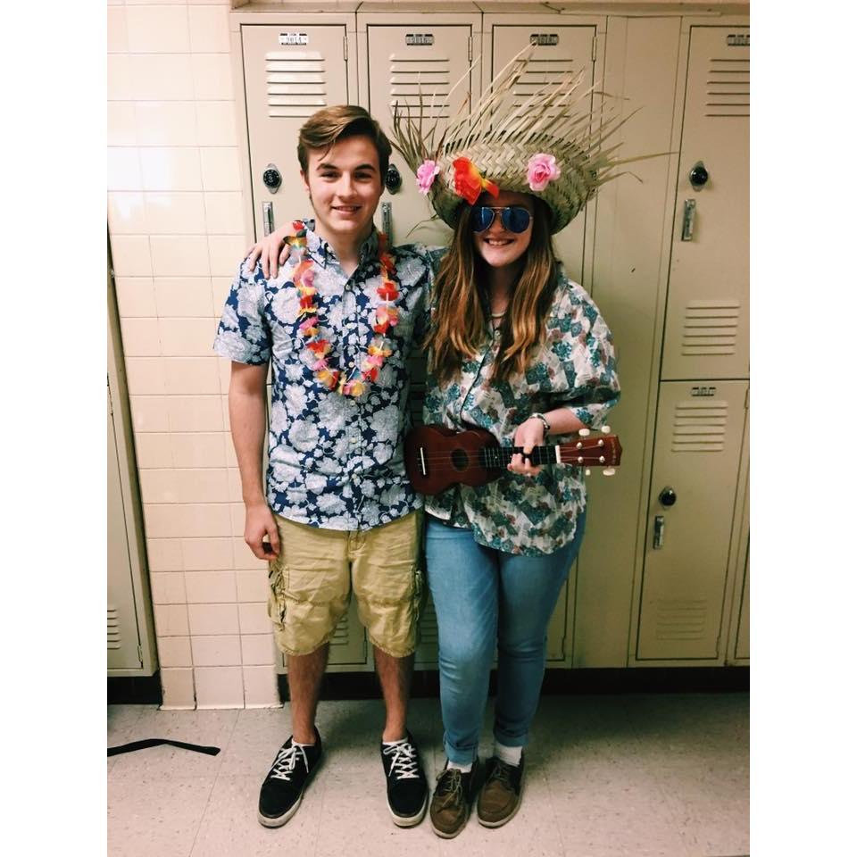 Spirit Week during our senior year :)