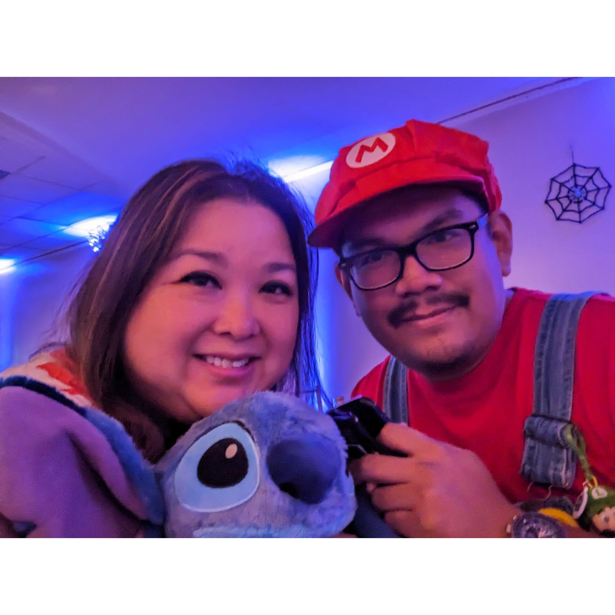 Mario's Halloween work party