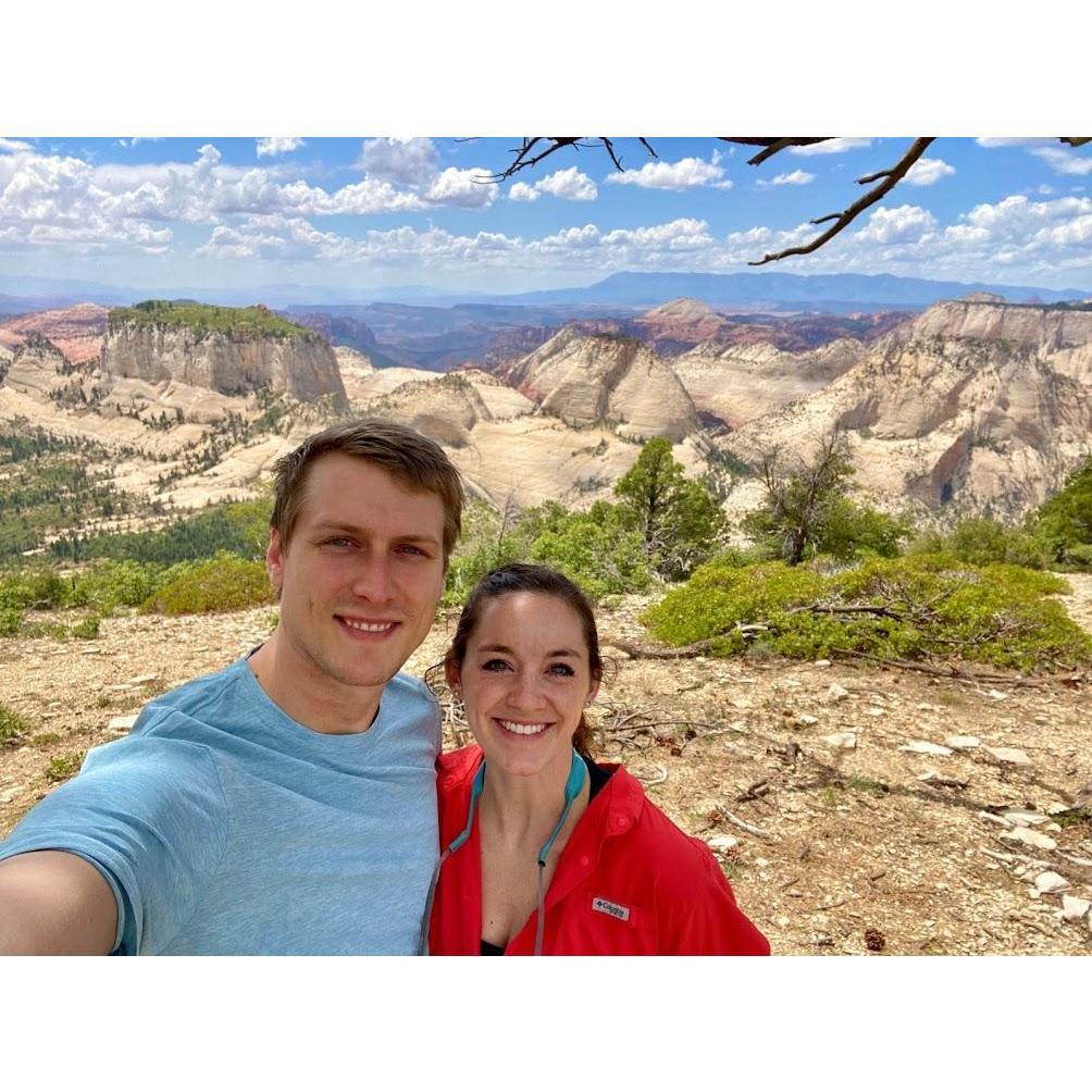 Hiking in Zion National Park- Kalob Canyon