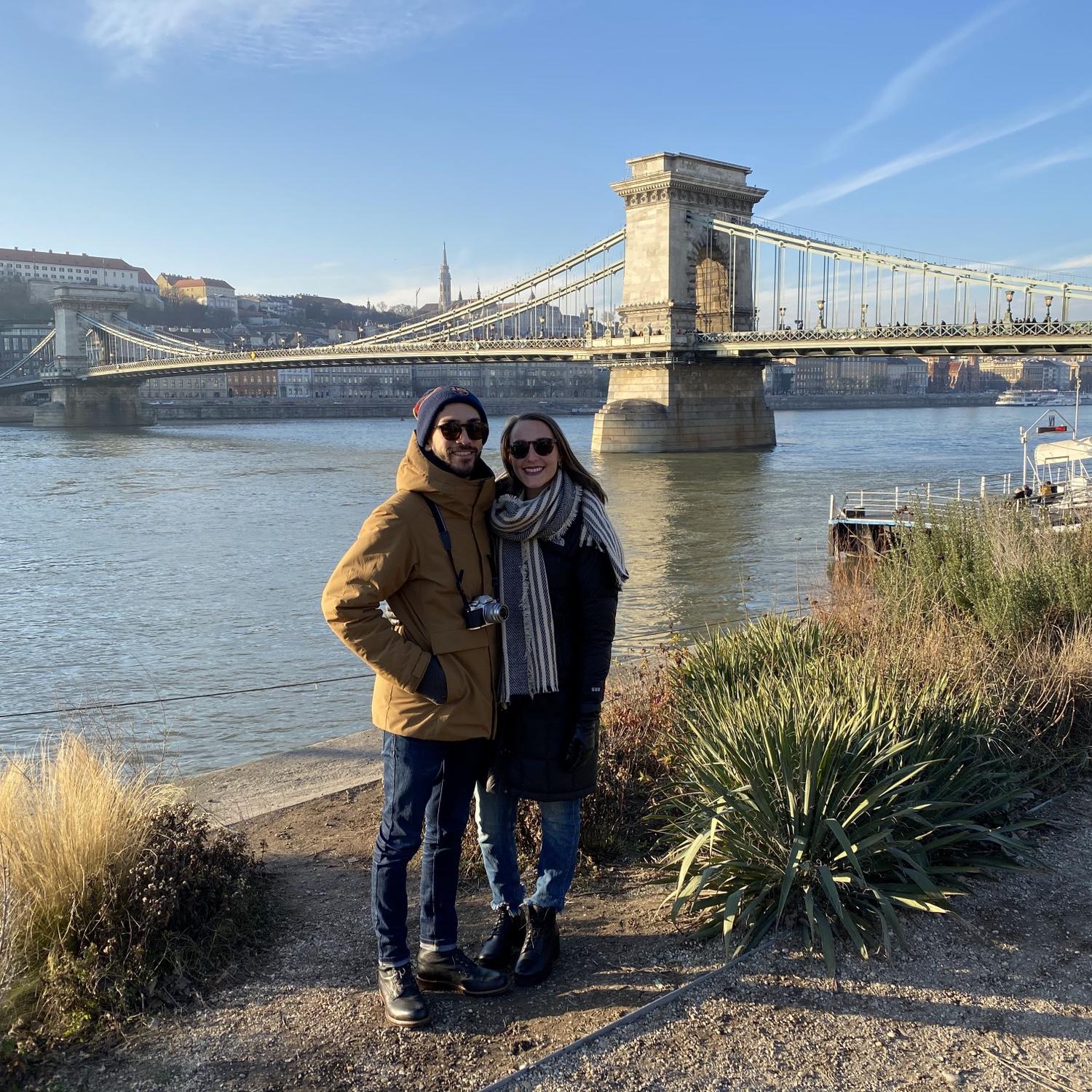 Celebrating NYE 2020 (blissfully unaware of what was to come) in Budapest!