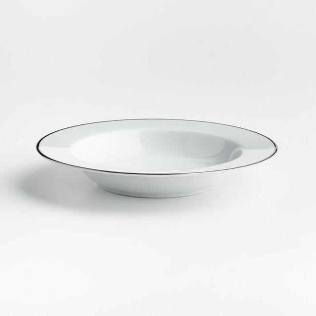 Maison Gold Rim Low Bowl