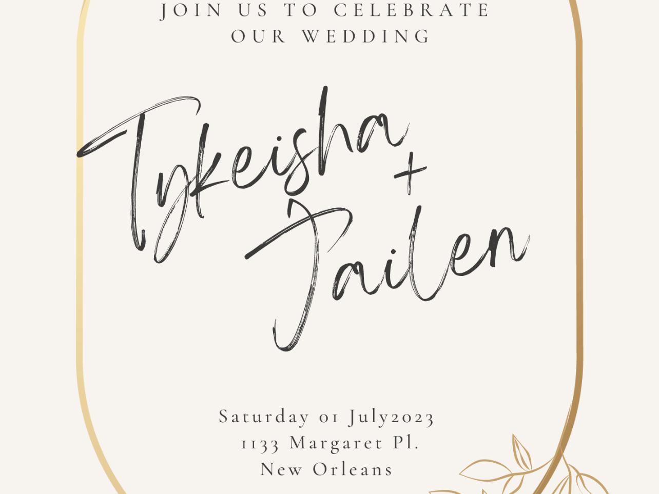 The Wedding Website of Tykeisha Williams and Jailen Jordan