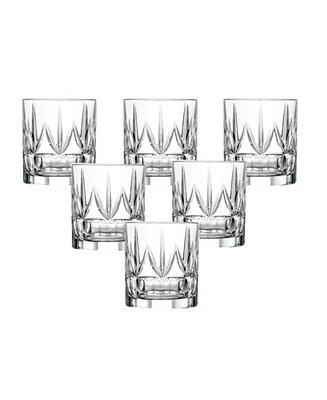 Chic Double Old Fashion Tumblers - Set of 6