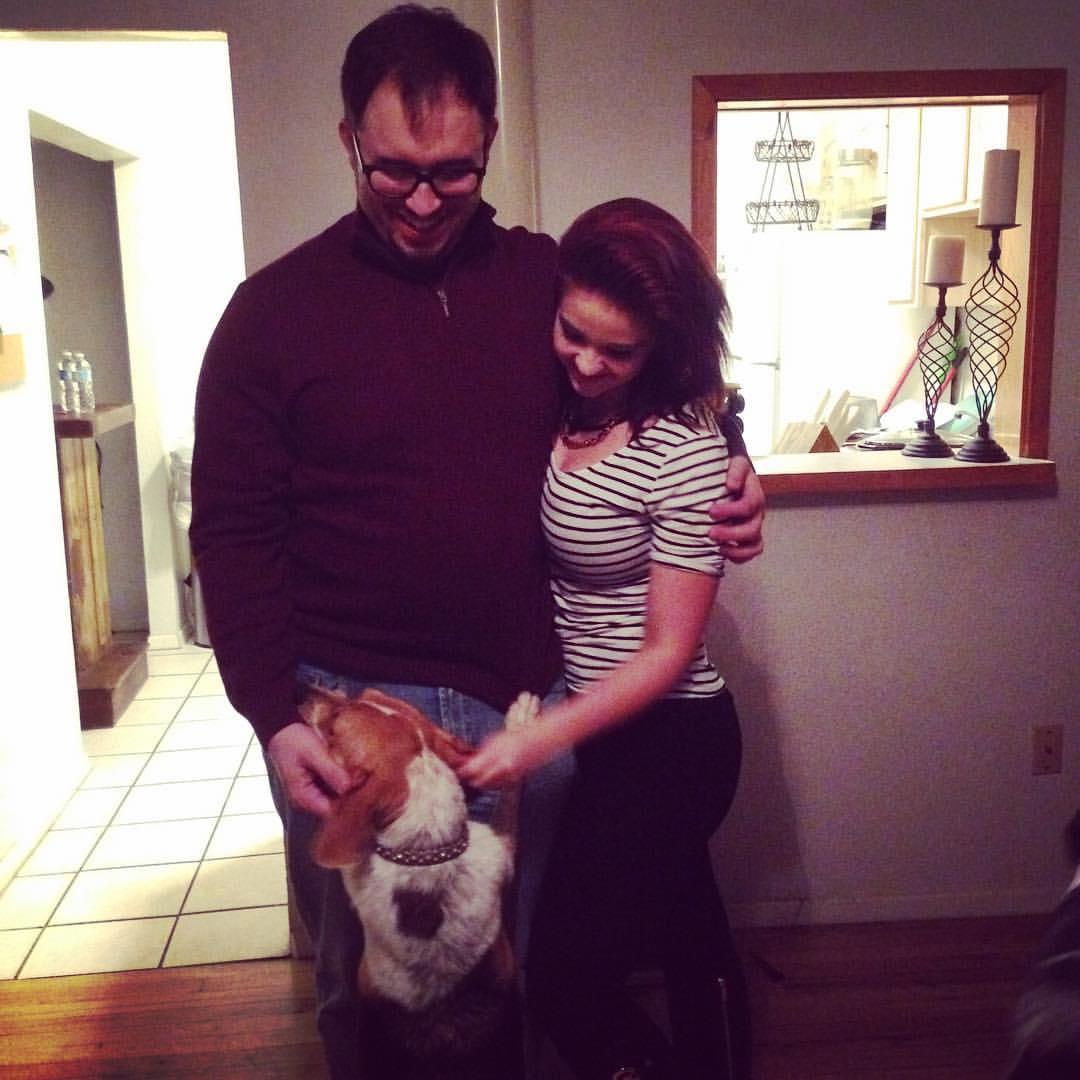 With our rescue baby 2016