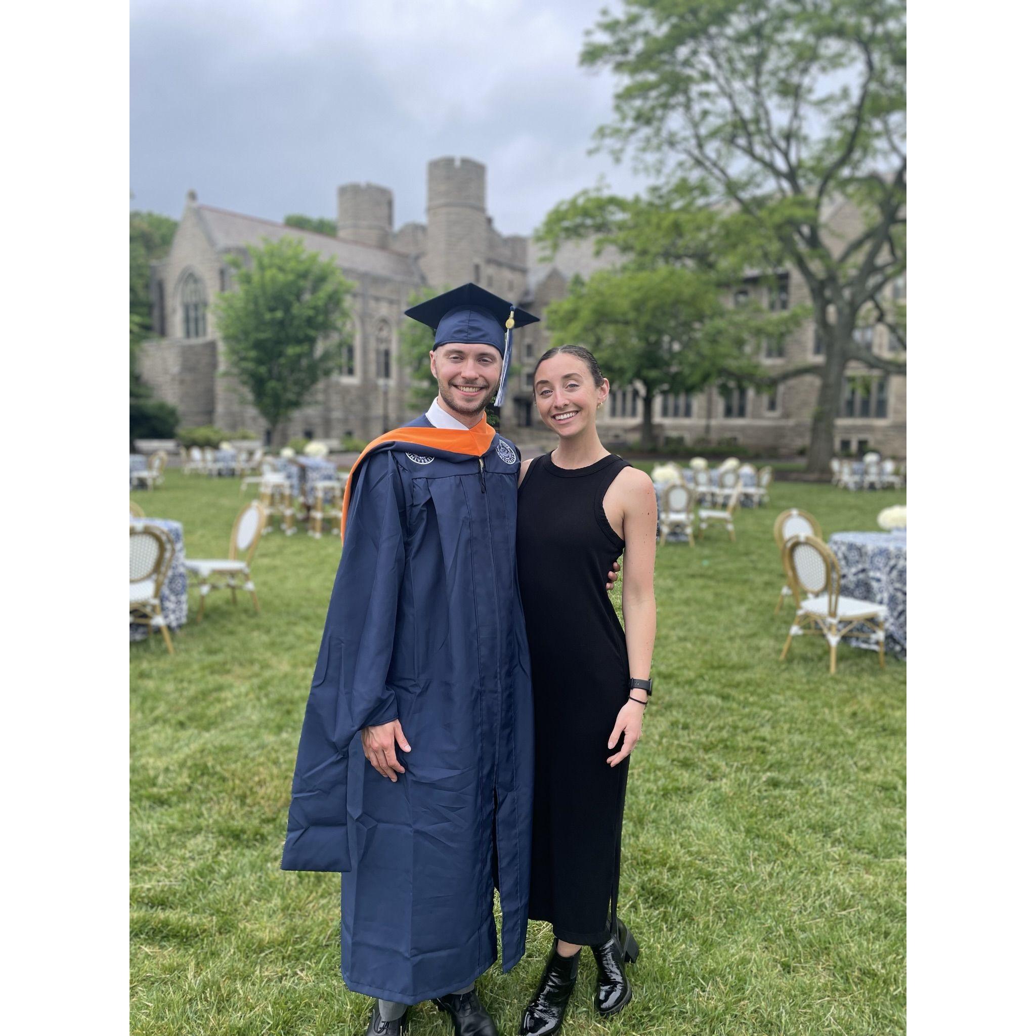 Eric's Masters Graduation