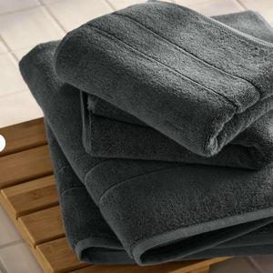 Super-Plush Turkish Cotton Washcloths, Slate