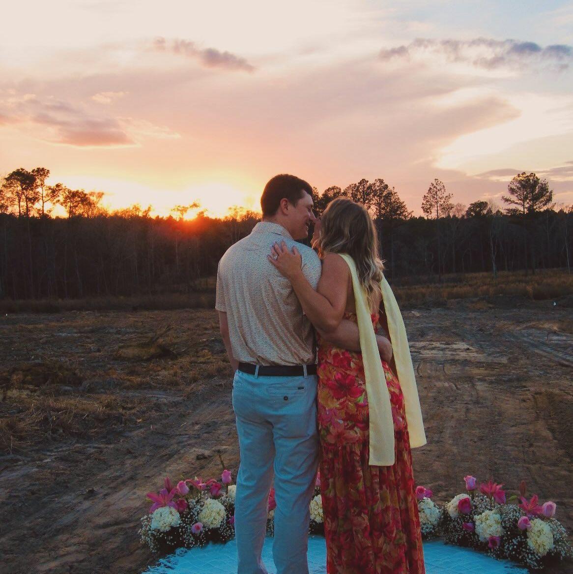 The day he proposed!