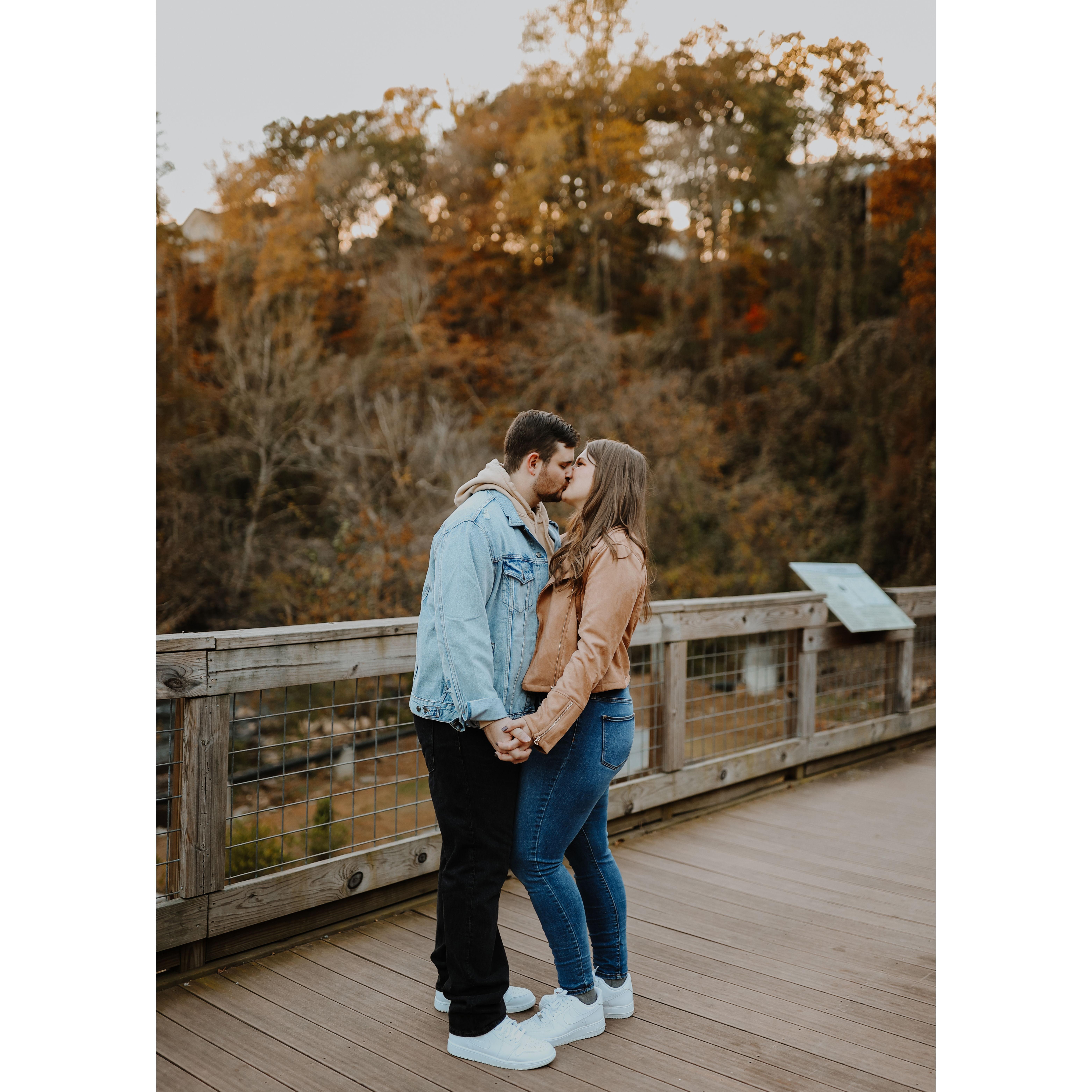 Some of our favorite photos from our engagement shoot.