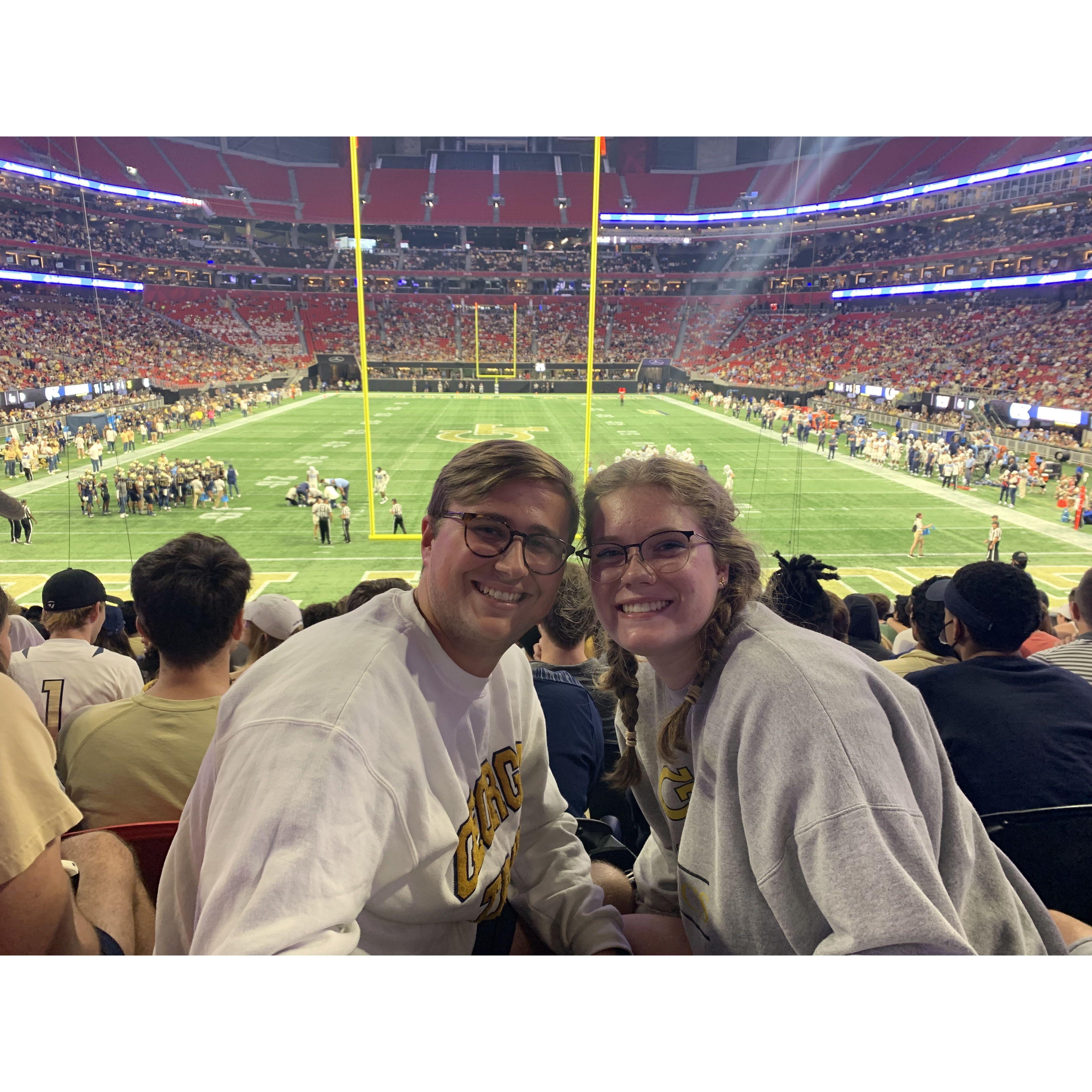 football game together