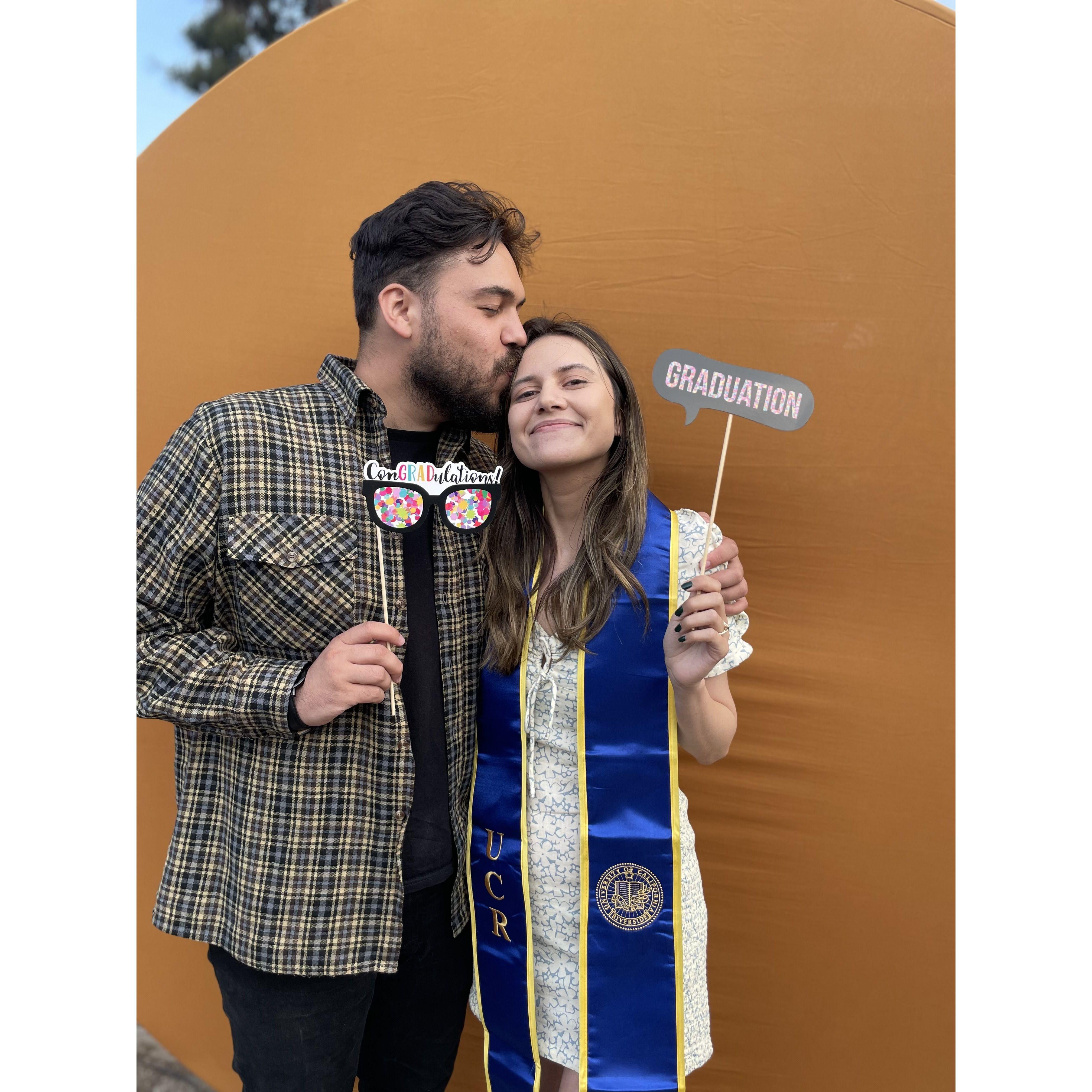 Alyssa finally graduated