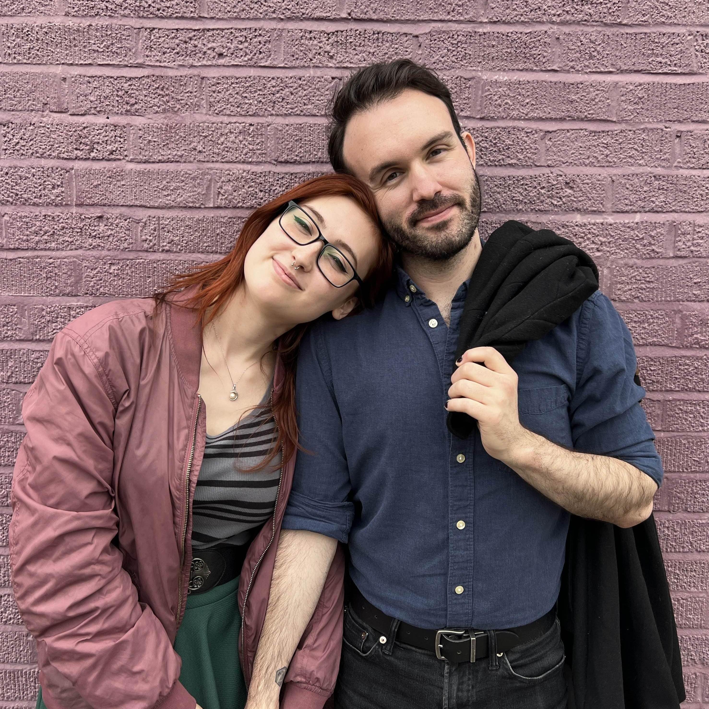 One of our first 'photoshoots' together