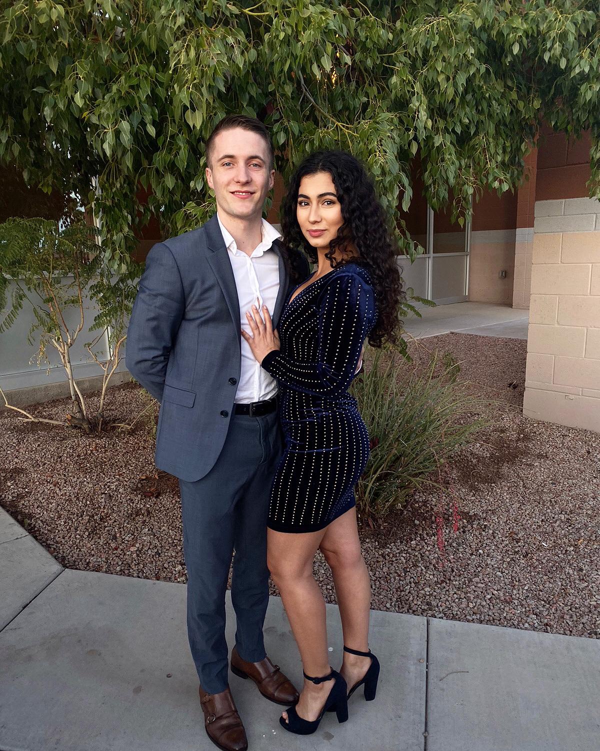 Madison’s grandparents 50th wedding anniversary in Arizona, November 2020