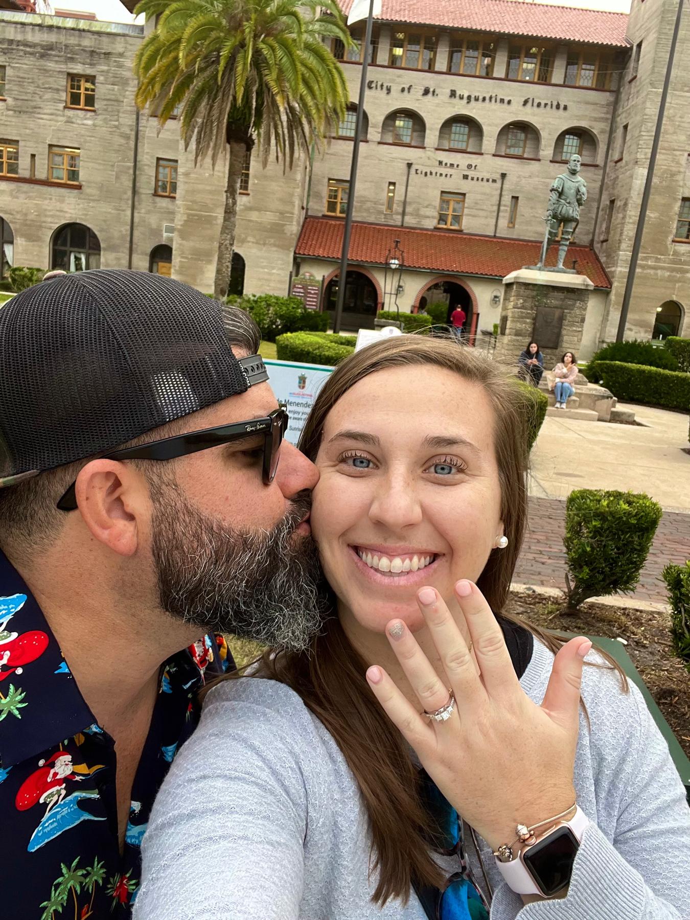 Our engagement in St. Augustine!