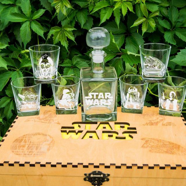 STAR WARS Glass Whiskey decanter Set (17...