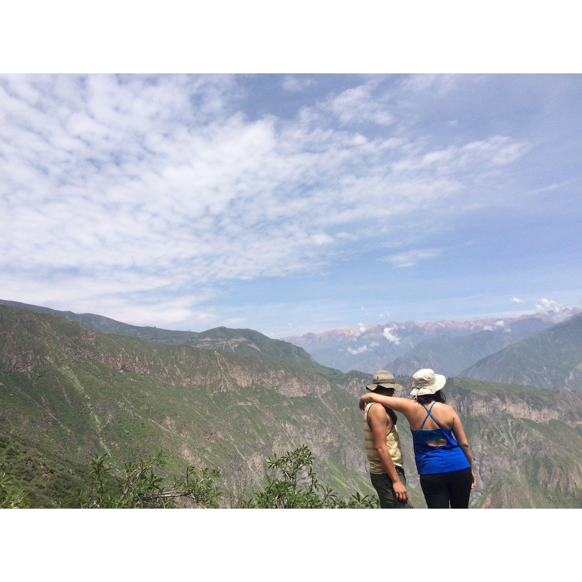 Exploring the Colca Canyon (2nd deepest in the world) & yes, we got lost. Yes, we had to be rescued by a kind local grandma, Rufina.