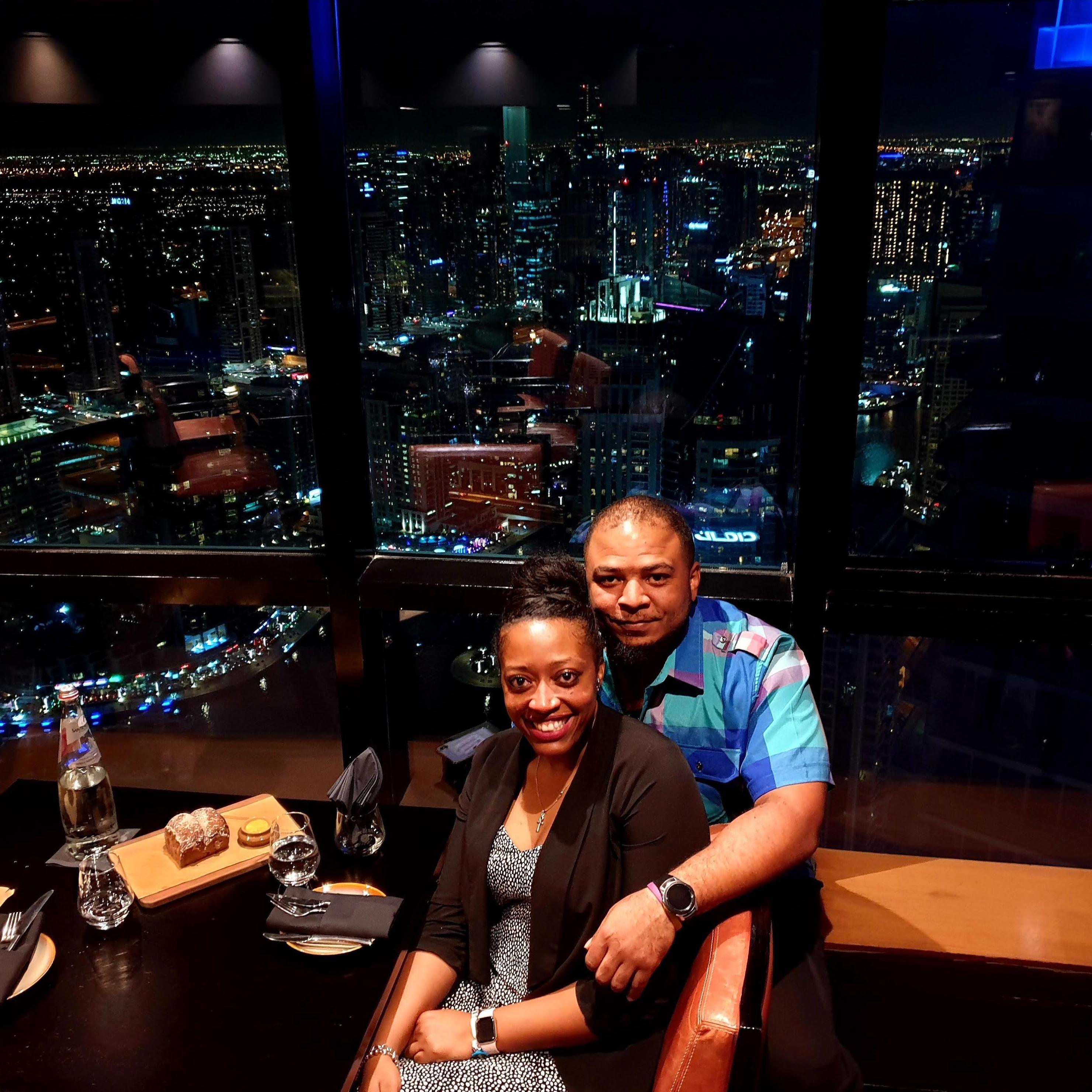 Dubai had some amazing views!