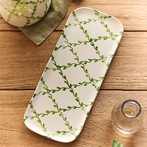 Vine Lattice Serving Tray